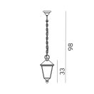 Norlys 481A-B London kültéri függeszték