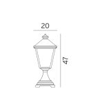 Norlys 484B London kültéri álló lámpa