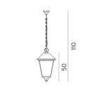 Norlys 493A-B London kültéri függeszték