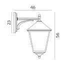 Norlys 493W London kültéri fali lámpa