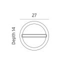 Norlys 617W Berlin kültéri fali lámpa