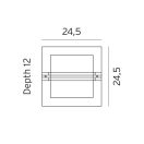 Norlys 651B Bern kültéri fali lámpa