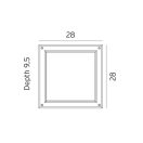 Norlys 718GR Nordland kültéri fali/mennyezeti lámpa