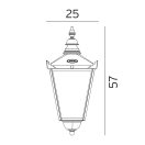 Norlys 950CO Chelsea kültéri fali lámpa