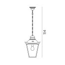 Norlys 961CO Chelsea kültéri függeszték