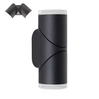   Prezent 28210 Akara 19x6,5x8cm, 2x490lm, 4000K, IP44 kültéri fali lámpa