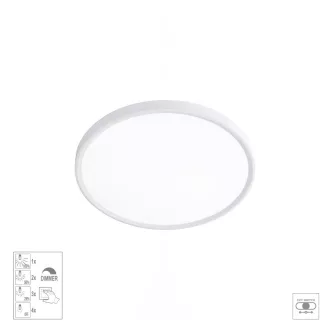   Prezent 70320 Trimo 23x2,5cm, 1850lm, 3000-6000K, 3 lépcsőben dimmelhető mennyezeti lámpa