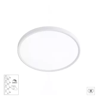   Prezent 70321 Trimo 30x2,5cm, 2500lm, 3000-6000K, 3 lépcsőben dimmelhető mennyezeti lámpa