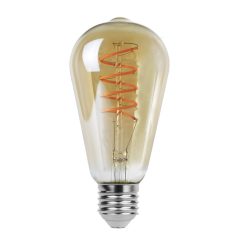   Rábalux 4W 2200K 300Lumen Edison izzó forma E27 filament LED fényforrás