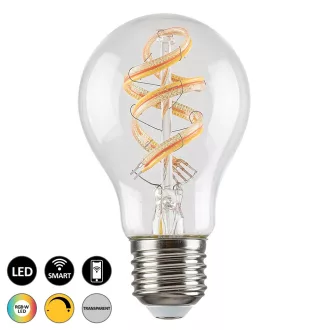   Rábalux Okos 4W 2700K 300Lumen Normál izzó forma E27 filament LED fényforrás