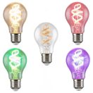 Rábalux Okos 4W 2700K 300Lumen Normál izzó forma E27 filament LED fényforrás