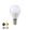 Rábalux fényerőszabályozható 5W 4000K 470Lumen Kisgömb izzó forma E14 LED fényforrás