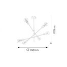 Rábalux 2104 Lanny függeszték