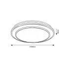 Rábalux 2131 Lupita mennyezeti lámpa