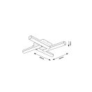 Rábalux 2168 Evan fürdőszobai mennyezeti lámpa