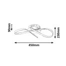 Rábalux 2187 Aniela mennyezeti lámpa