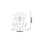 Rábalux 2224 Caspar függeszték