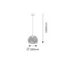 Rábalux 2276 Manorca függeszték