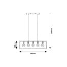 Rábalux 2294 Indigo függeszték