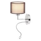 Rábalux 2629 Anastasia fali lámpa olvasókarral