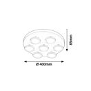 Rábalux 2715 Elsa mennyezeti lámpa