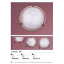 Rábalux 3053 Alabastro félkör alakú fali lámpa