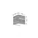 Rábalux 3090 Cinnamon fali lámpa