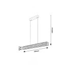 Rábalux 3091 Cinnamon függeszték