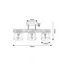 Rábalux 3119 Cardamom mennyezeti lámpa