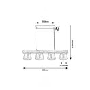 Rábalux 3120 Cardamom függeszték