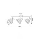 Rábalux 3135 Rattan spot lámpa