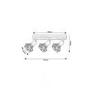 Rábalux 3139 Zeus spot lámpa