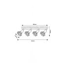 Rábalux 3140 Zeus spot lámpa