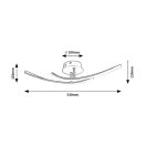 Rábalux 3143 Tatjana mennyezeti lámpa