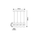 Rábalux 3156 Zelkova függeszték