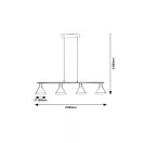 Rábalux 3160 Alvaro függeszték