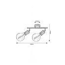 Rábalux 3215 Fidel spot lámpa