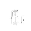 Rábalux 3219 Rufin éjjeli lámpa