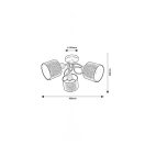 Rábalux 3246 Miguel mennyezeti lámpa