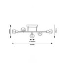 Rábalux 3296 Sullivan mennyezeti lámpa