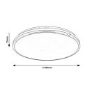 Rábalux 3478 Linden mennyezeti lámpa