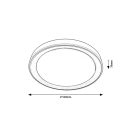 Rábalux 3510 Everest mennyezeti lámpa