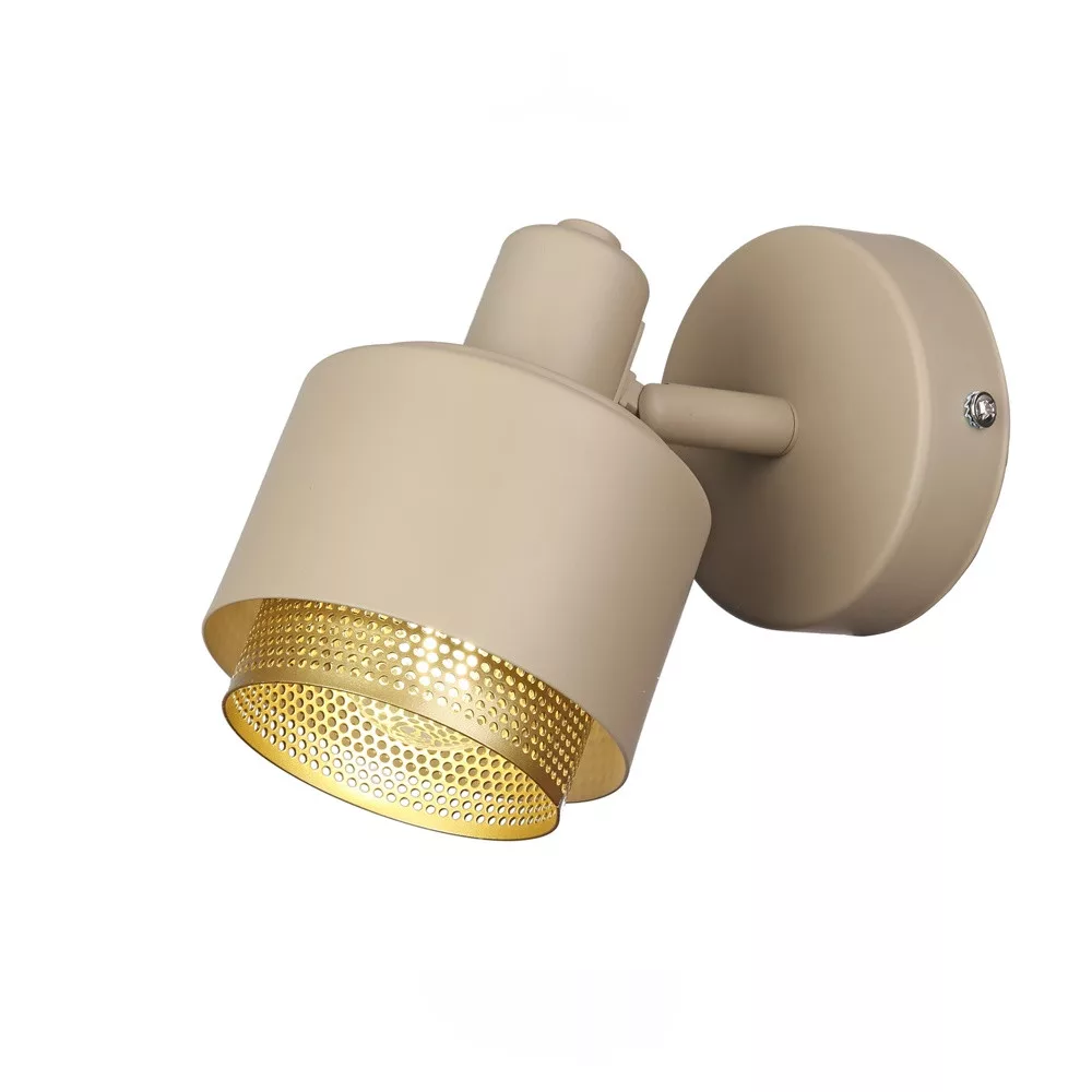 Rabalux Spotleuchte Fedora – 4x E14, Dimmbar, In Braun/gold Für Wohnzimmer Oder Flur