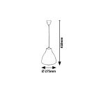 Rábalux 5060 Morris gyerek szobába illő függeszték