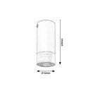 Rábalux 5074 Zircon spot lámpa