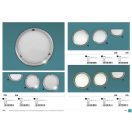 Rábalux 5113 Ufo kerek mennyezeti lámpa