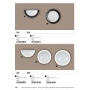 Rábalux 5163 Ufo félkör alakú fali lámpa