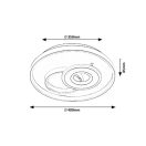 Rábalux 5230 Celinda mennyezeti lámpa