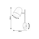 Rábalux 5243 Egon spot lámpa