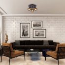 Rábalux 5337 Oberon mennyezeti lámpa